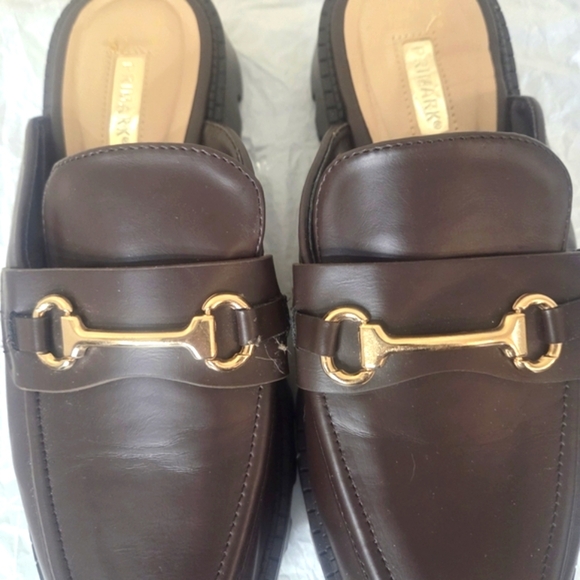 PRIMARK Brown Loafers SIZE 8 - Picture 3 of 9